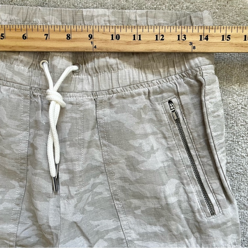 ATHLETA CABO TIDE LINEN JOGGER SIZE 4 STYLISH ATHLEISURE CASUAL COOL VACATION - Picture 7 of 10